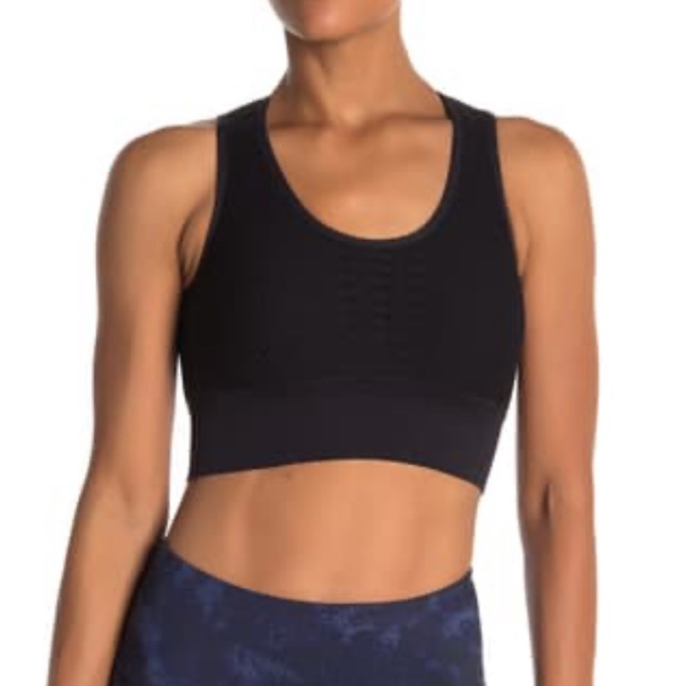 Zella Pulse Black Seamless Bra